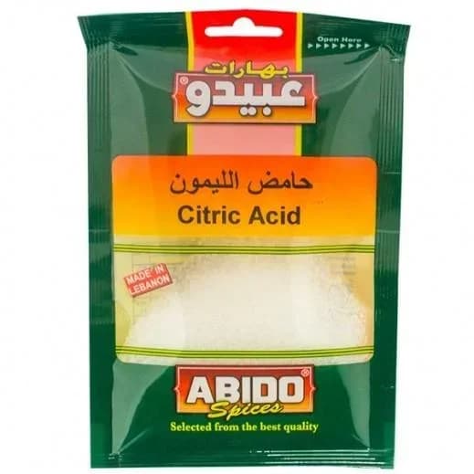 Acido citrico Abido 100g