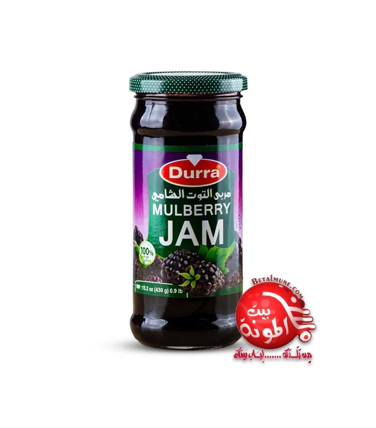 Mermelada de moras Durra 430g