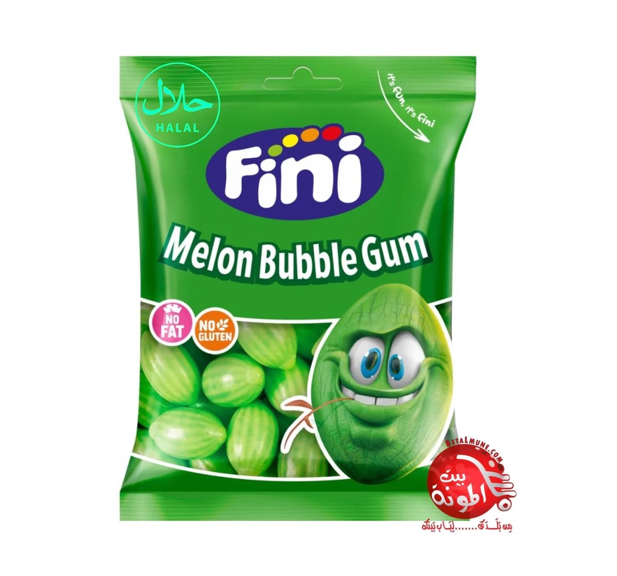 Chicles Melon Halal Fini 90g