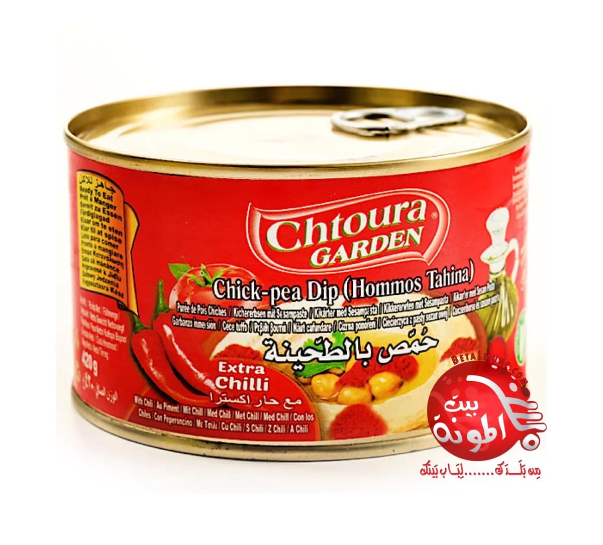 Humus con picante Chtoura 420g