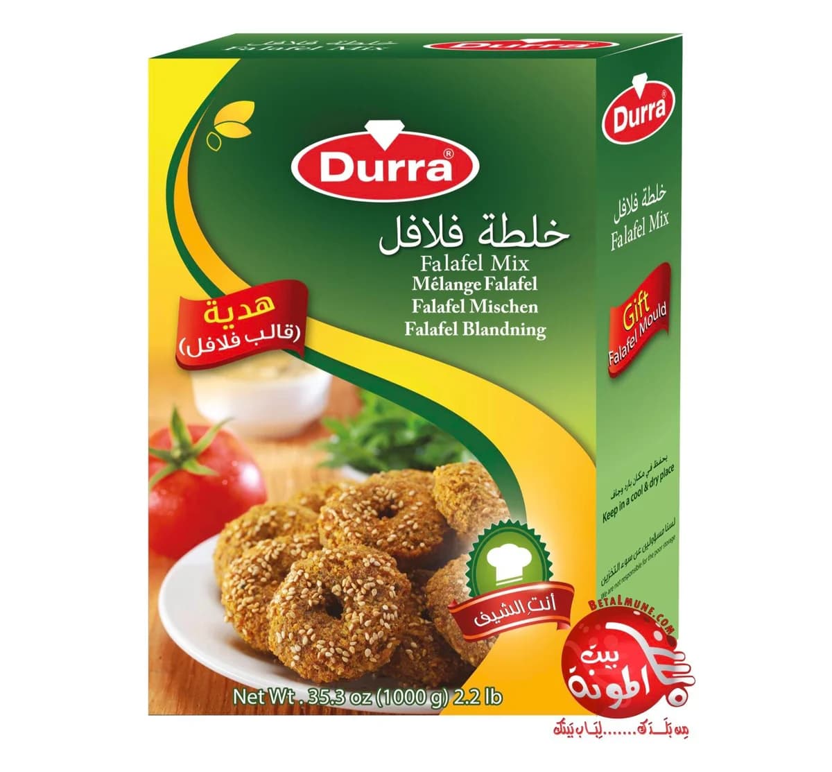 Falafel Durra+molde 1000g