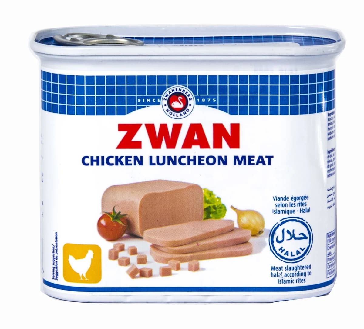 Mortadela pollo Zwan 340g